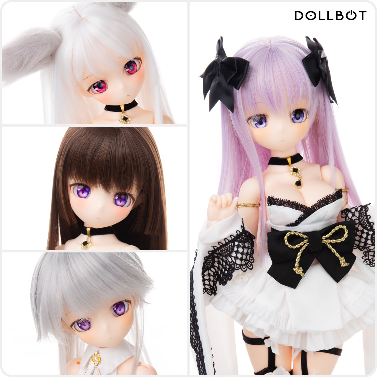 DB02ヘッド・メイクB】（プラチナ肌） | DOLLBOT