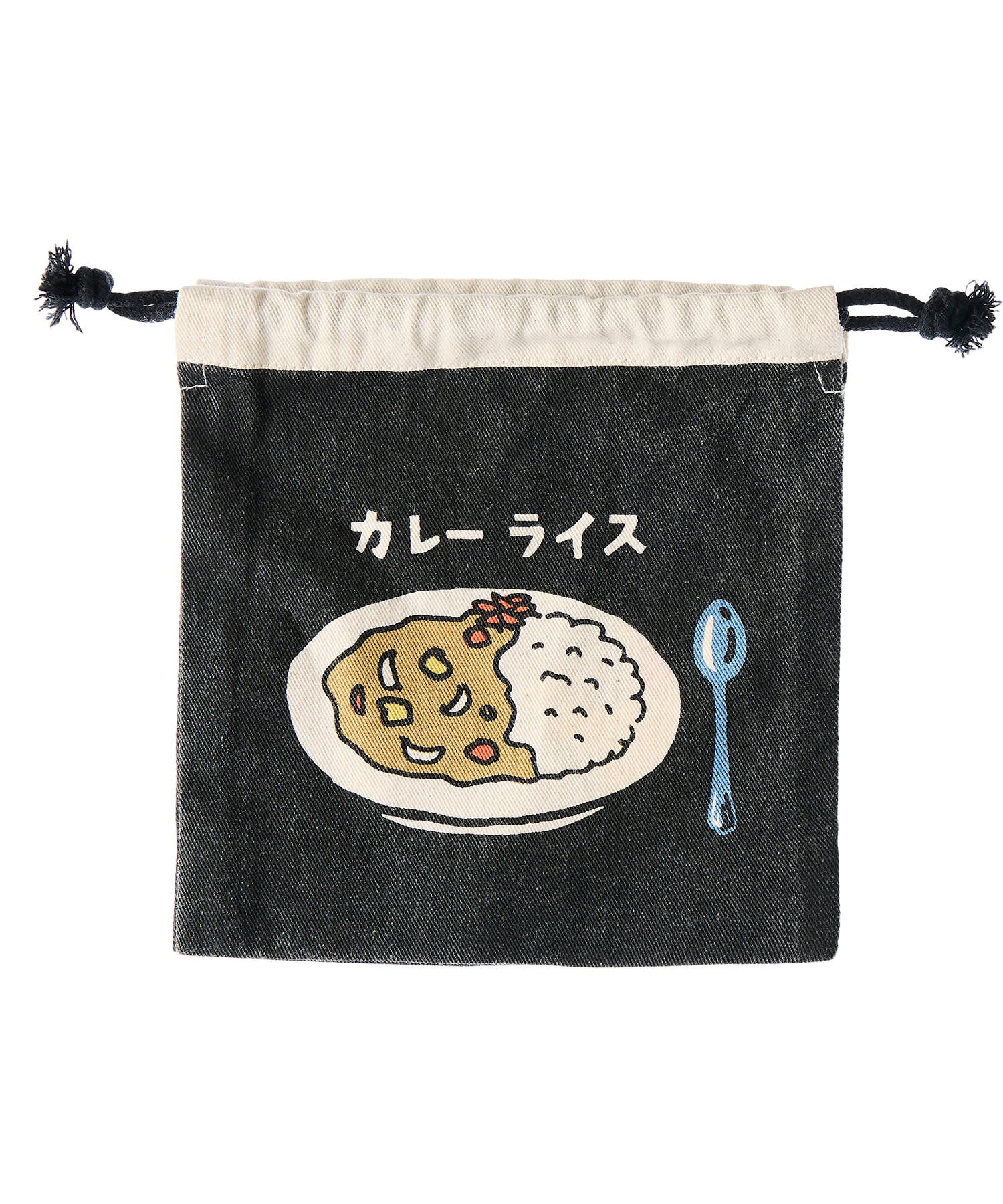 KPO 巾着 BEAR CURRY-BK (4573619383483) | AND PACKABLE