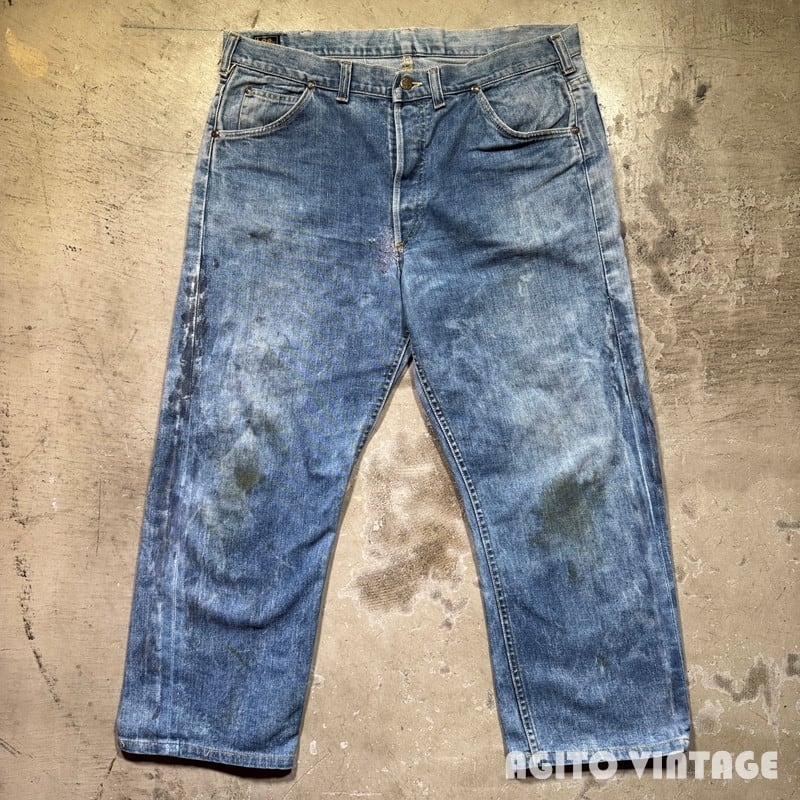 70's ROEBUCKS ローバックス 5Pデニムパンツ 濃いめ ストアブランド