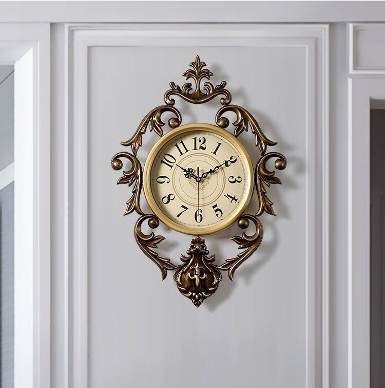 ノスタルジック掛け時計 レトロ 壁時計リビングルーム ベッドルーム