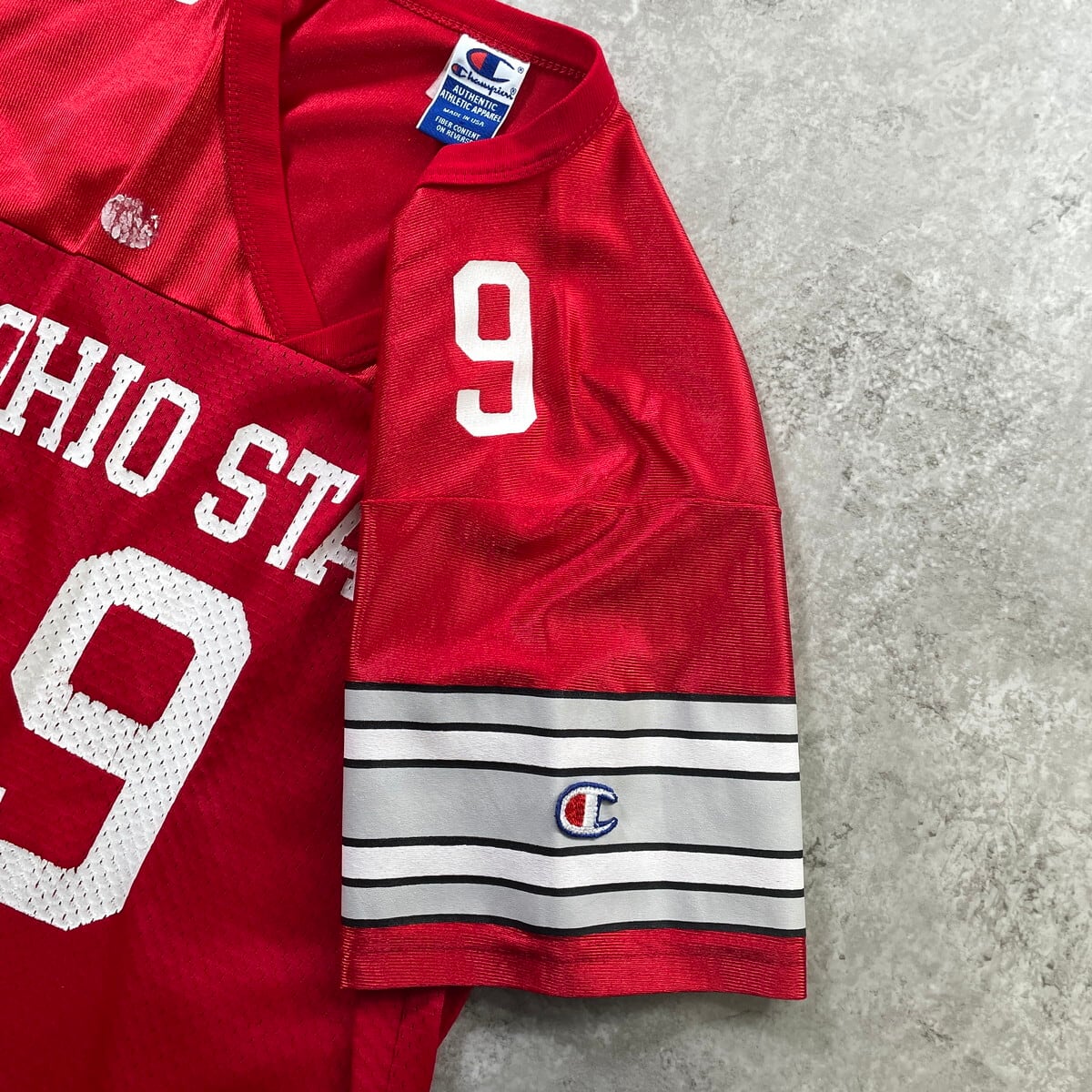 kids】90年代 USA製 Champion チャンピオン NFL OHIO STATE カレッジ