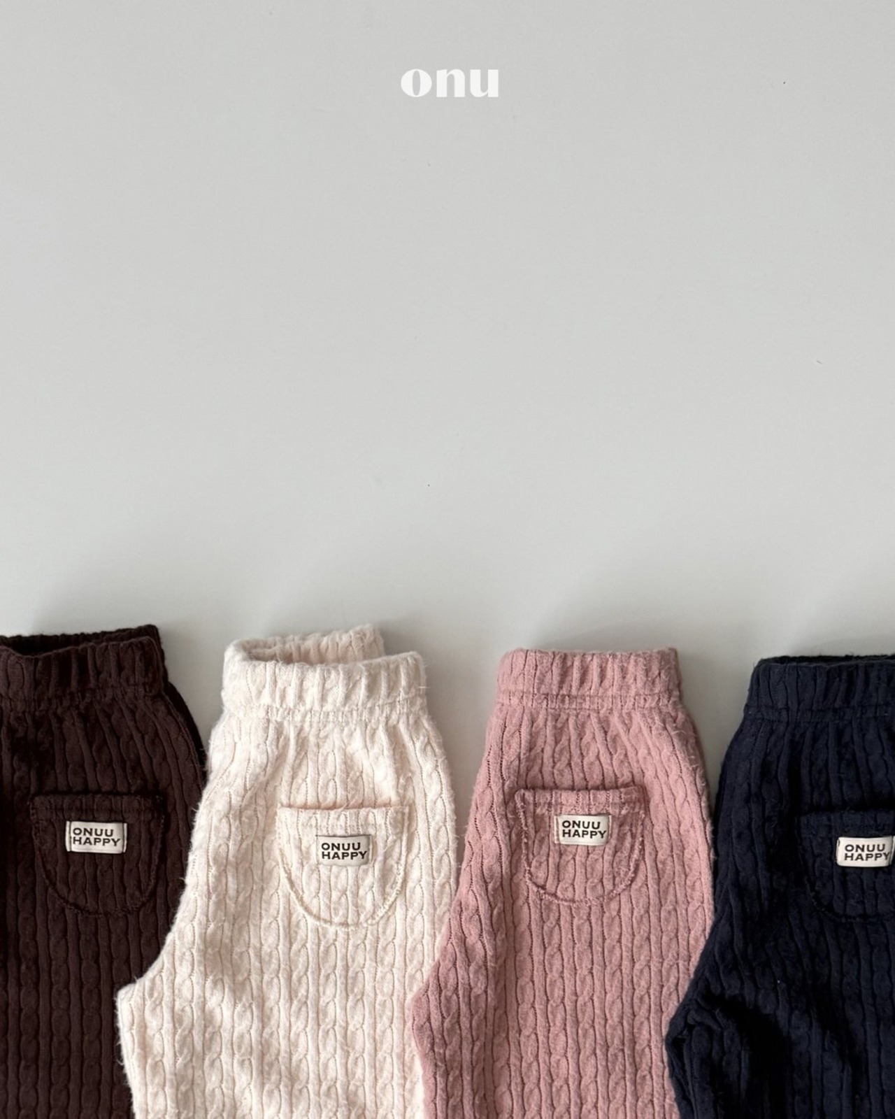 ONU［取寄］guabegi jogger pants 26winter