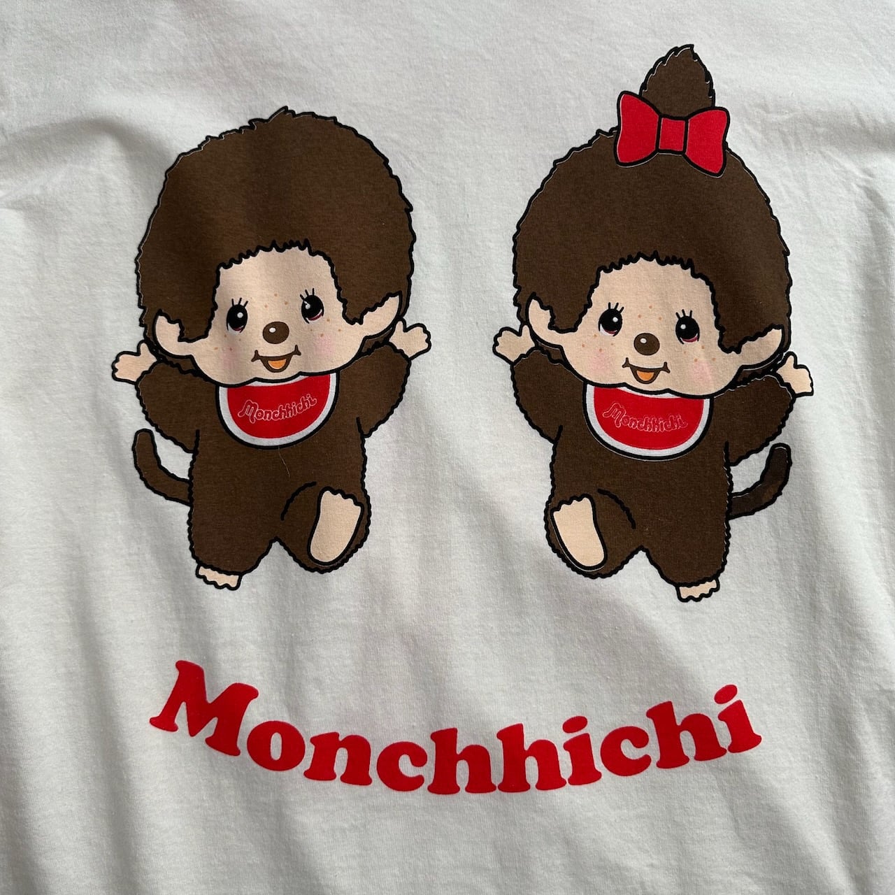 モンチッチ 両面 アニメTシャツ オフホワイト | RUFFY