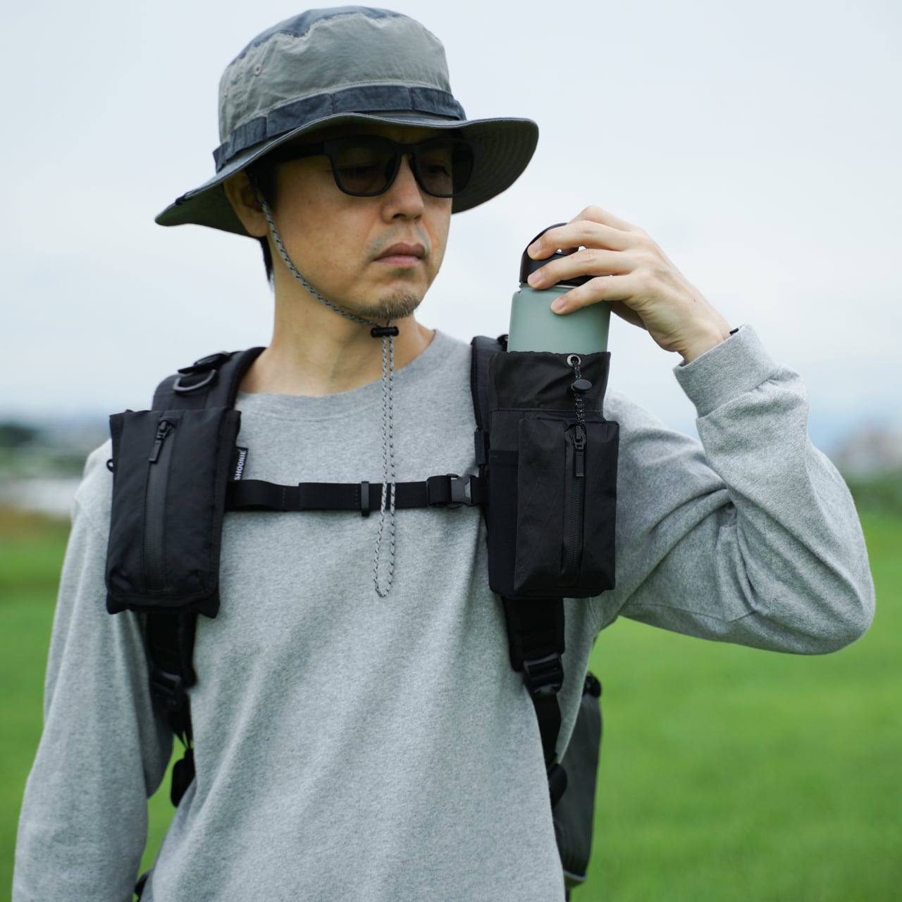 SHOONIE アクセサリーポーチ V2 X-Pac ハーネスポーチ ボトルホルダー