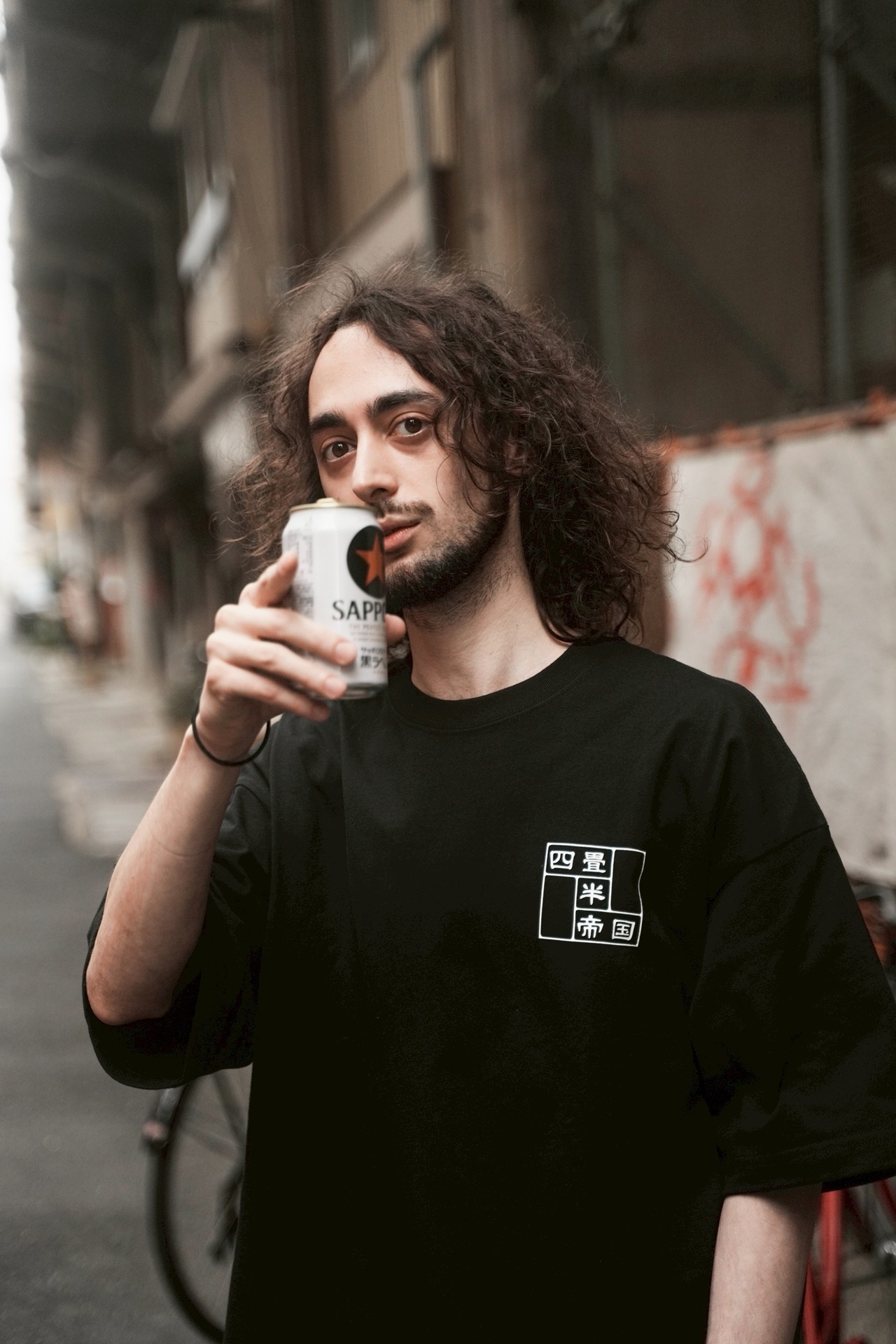 四畳半帝国 半袖T (黒) -あとがき-