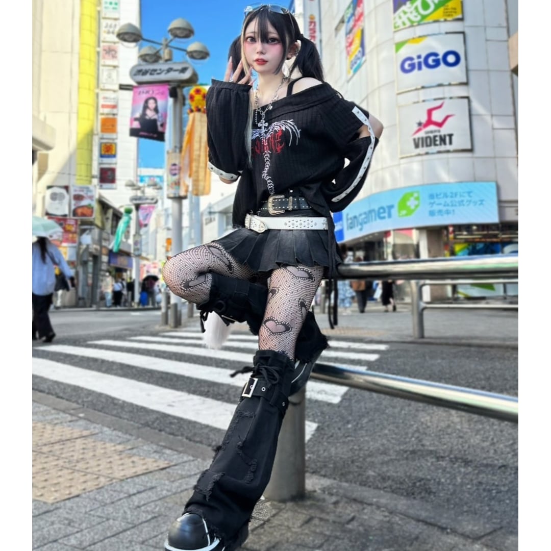 渋谷店で人気！】ベルトオフショル ギャザーリブニット | VOLCAN&APHRODITE