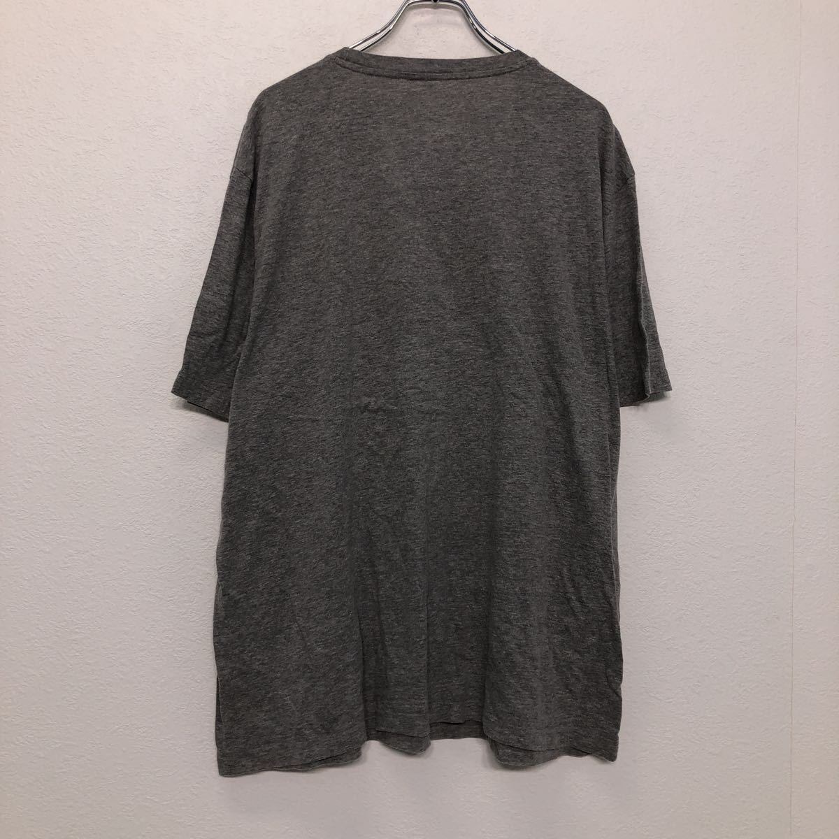半袖 プリントTシャツ 2XL グレー ビッグサイズ 古着卸 アメリカ仕入