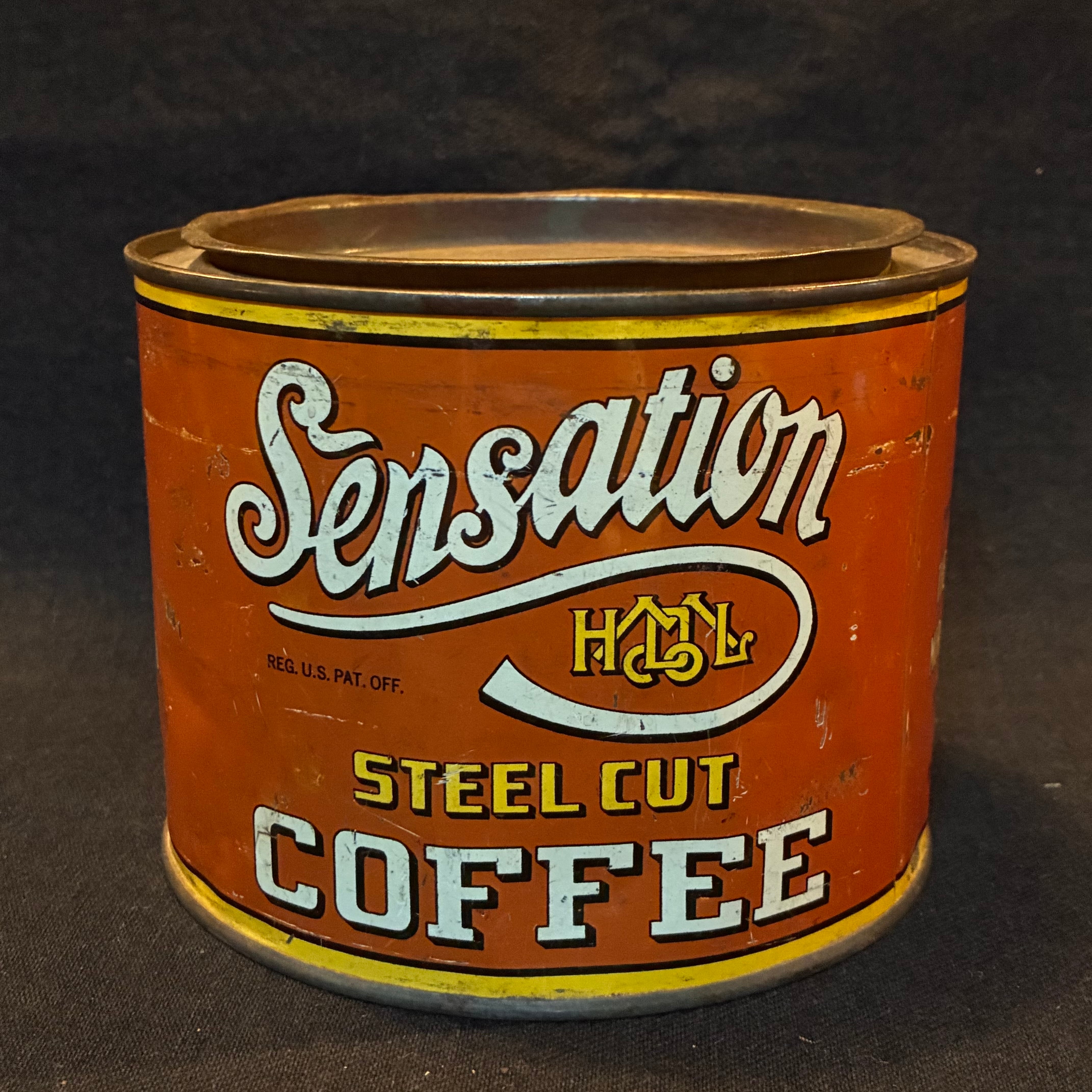 古い缶 Lee 缶 Sensation Coffee T-559 | CANDY STORE ROCK