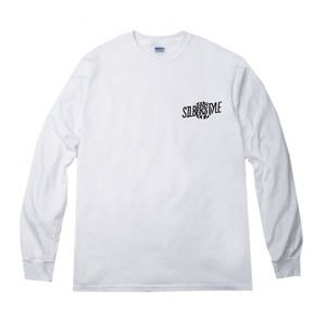 ロゴロングTシャツ【WHITE】