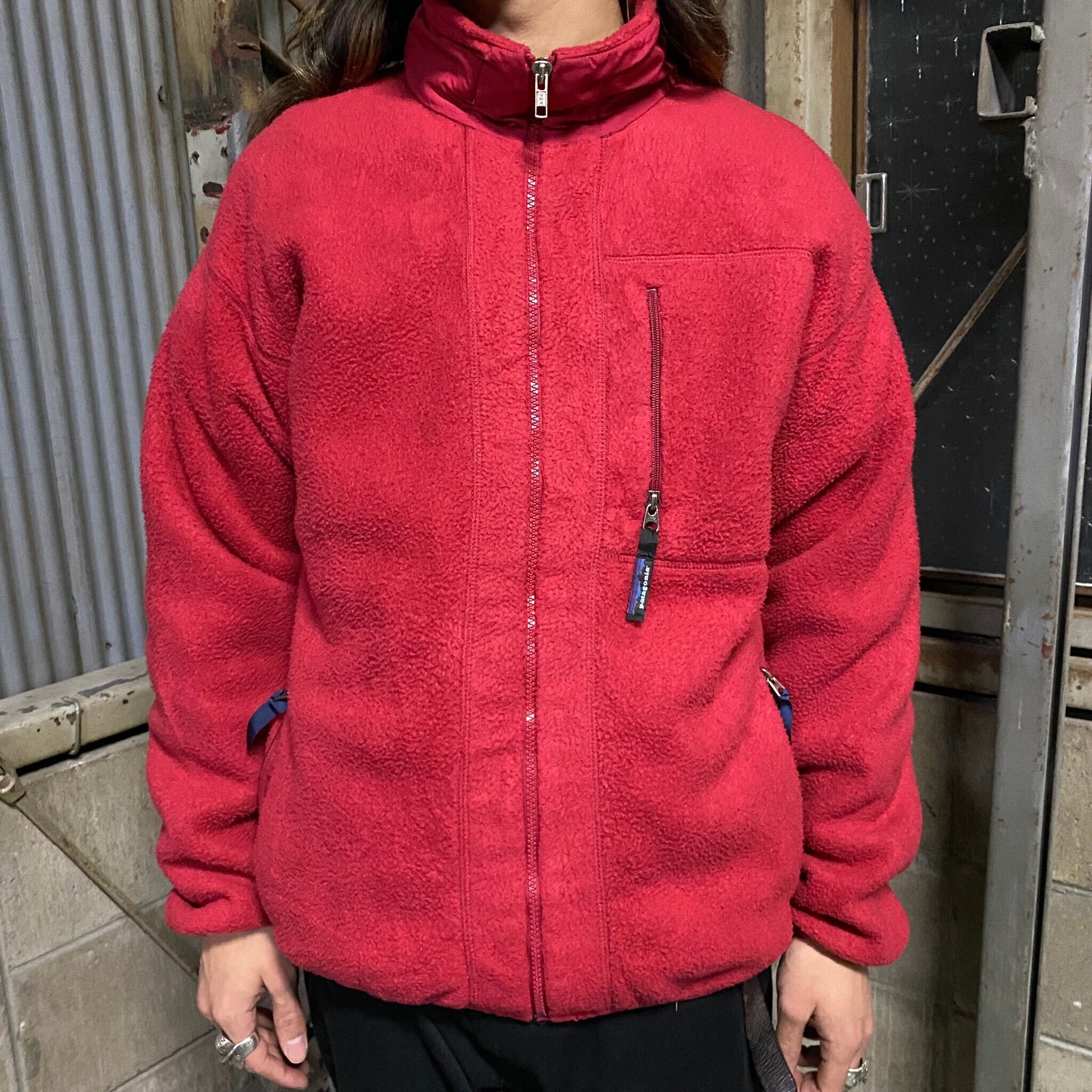 98年製 90年代 ビンテージ USA製 Rマークタグ patagonia パタゴニア フリースジャケット メンズM 古着 90s ヴィンテージ  25400 F8 レッド 赤色【アウトドアジャケット】【VTG】【CS2211-30】 | cave 古着屋【公式】古着通販サイト