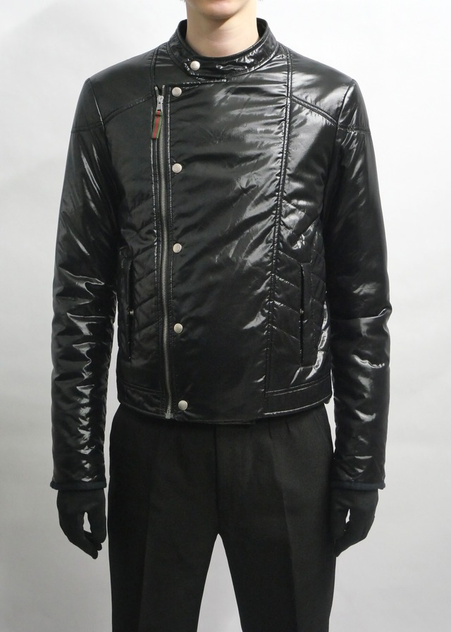 AW2009 "GUCCI by Frida Giannini" padded riders jacket