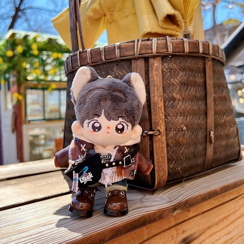 10cmぬい服】メイラードジャケットコーデ 10cm着せ替えぬいぐるみ用