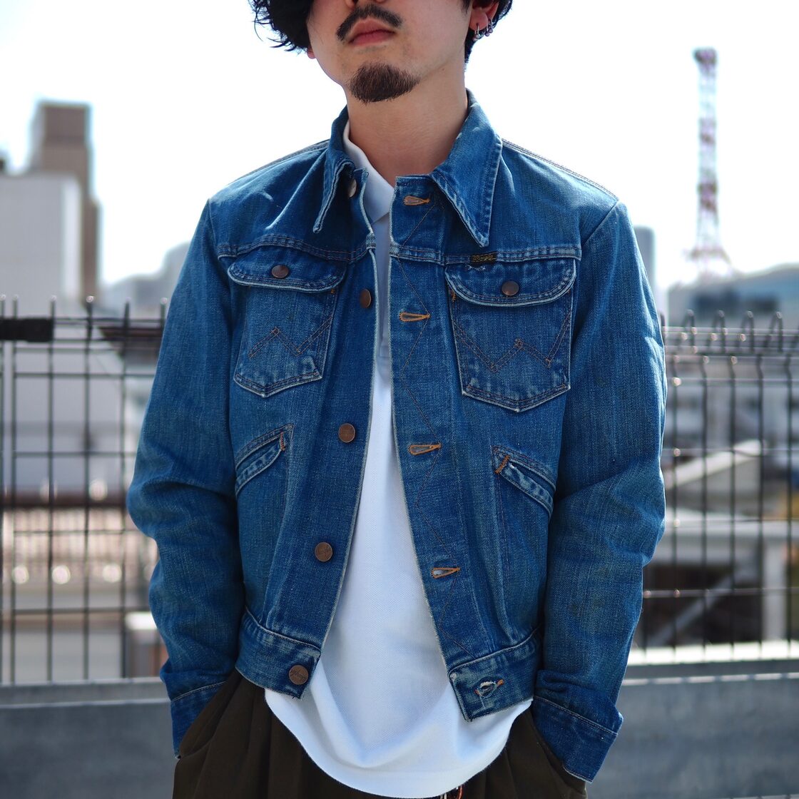 70s Wrangler Vintage Denim Jacket 126PW ラングラー デニム 