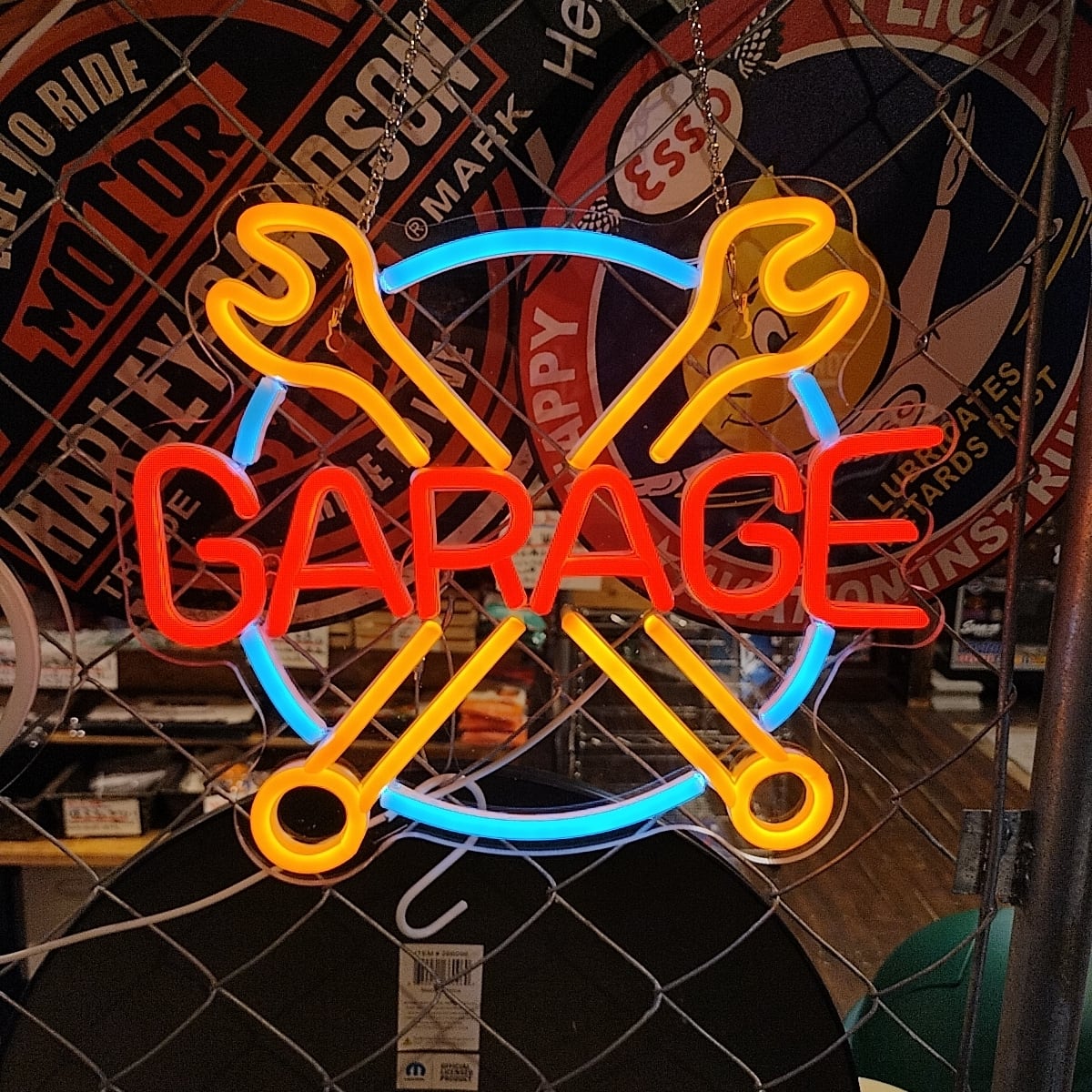 ネオンサイン クラシックカー LED 壁飾り USB接続 ガレージ インテリア♪