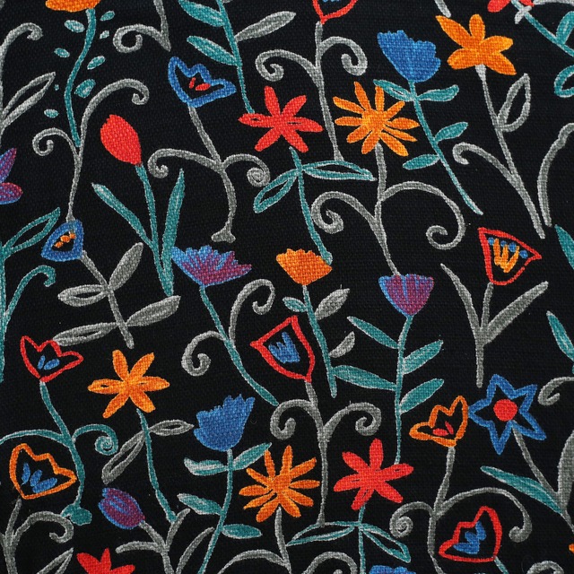 multi art flower pattern h/s shirt