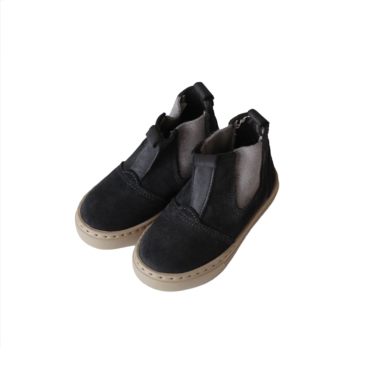 cienta(シエンタ)/ サイドゴアブーツ / suede Black / 15〜19cm