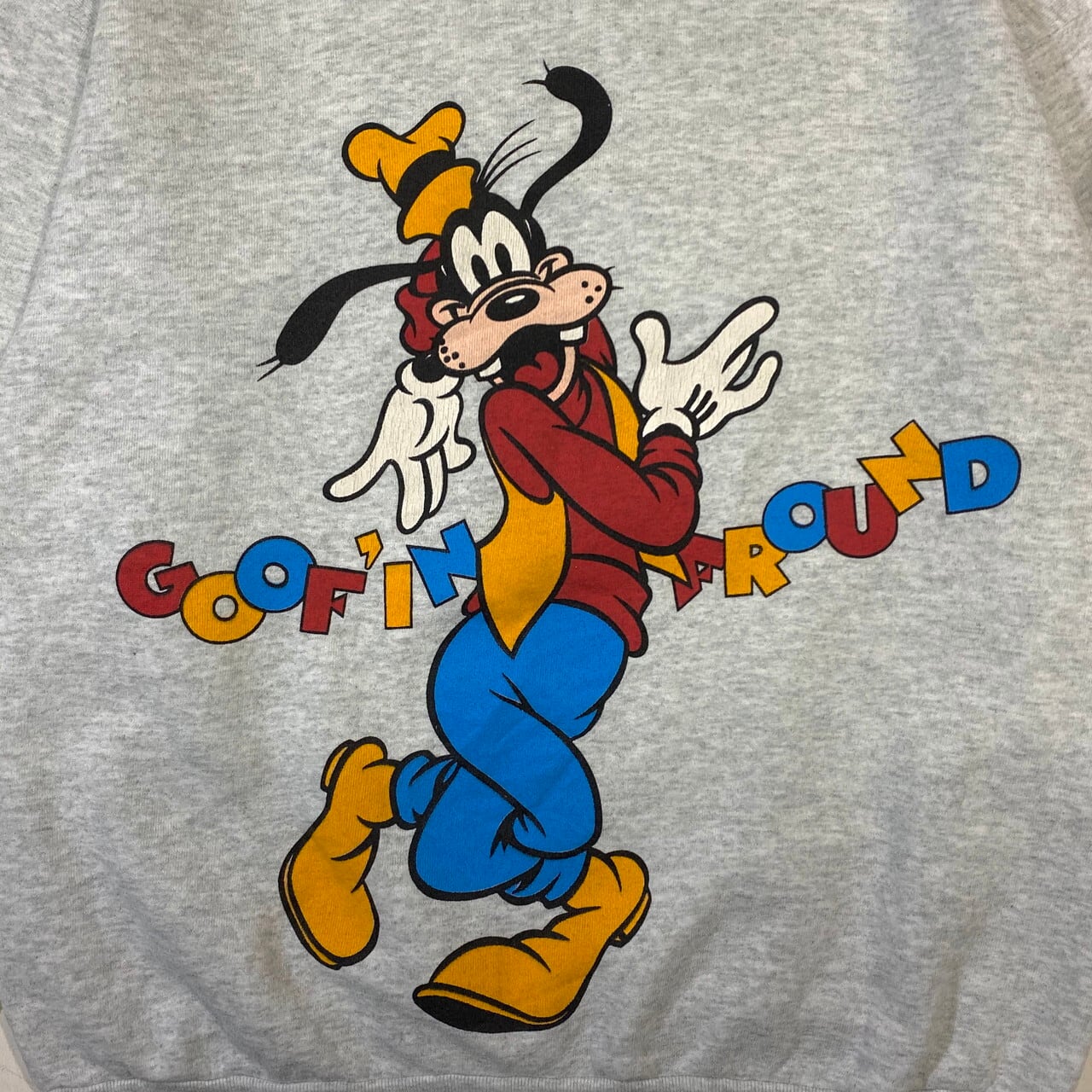 90年代 ディズニー GOOFY グーフィー スウェットシャツ レディースXL ...