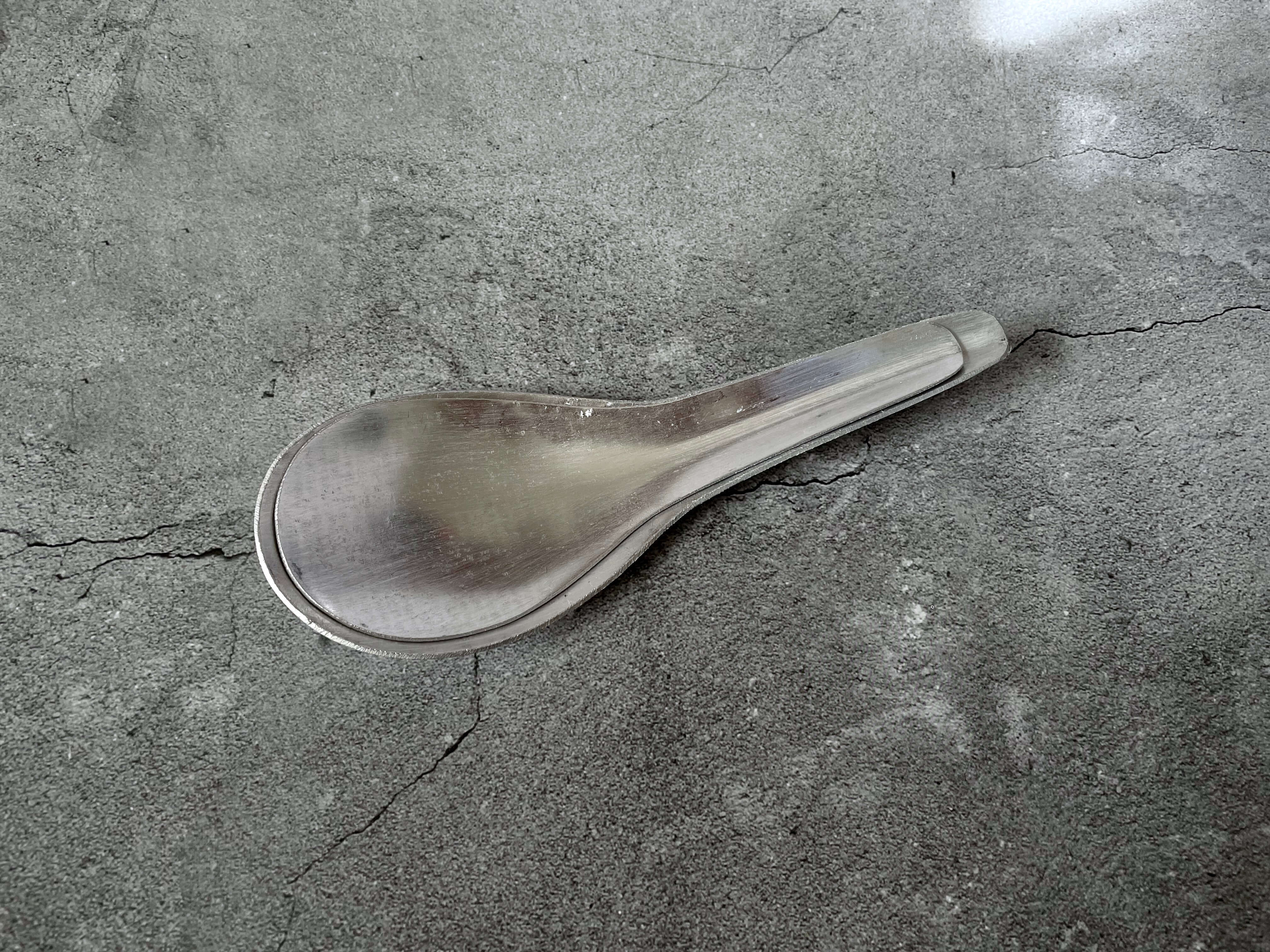 アルミのレンゲ