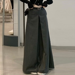【送料無料】 パンツ フレア Aライン ガウチョ ガウチョパンツ フレアパンツ ボトムス ロング マキシ ドレープ ハイウエスト かわいい 大人可愛い 大人女子 綺麗 シンプル カジュアル 大人 おしゃれ お洒落 こなれ感 ラフ コンサバ 着痩せ 無地 春 秋 30代 40代 レディース 女性用 ママ ママ服 お出かけ 女子会 お呼ばれ 休日 お茶会 授業参観 着回し 韓国 韓国系 ファッション 体型カバー プチプラ 定番 トレンド デイリーユース オーバーシルエット くすみカラー カーキ 大人カラー