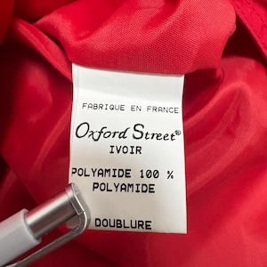 フランス製 Oxford Street ダブルブレスト トレンチコート