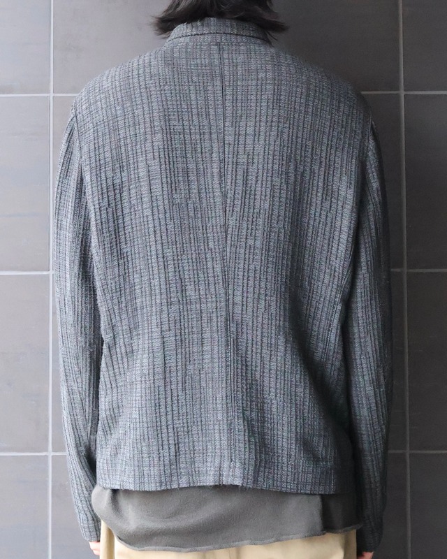 【EMPORIO ARMANI】mulch material zip up jacket
