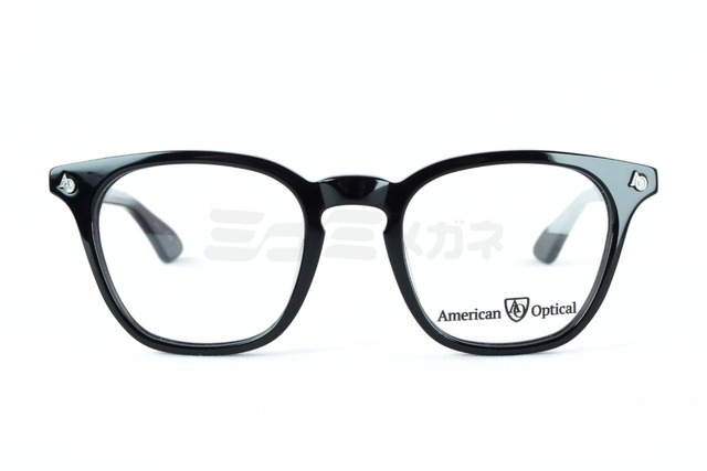 American Optical メガネ Explorer Col.Black ウェリントン エクスプローラー アメリカンオプティカル AO 正規品-2枚目