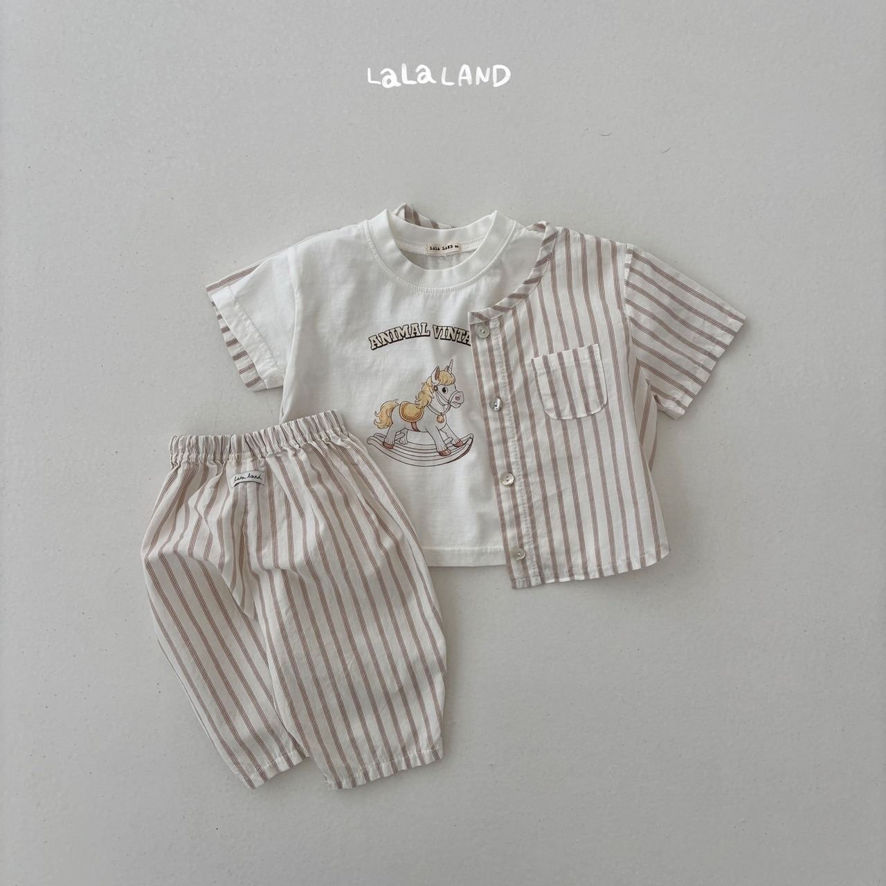 【取寄/韓国直送】LALALAND 26/SM （Baby）パピーコジェンイパンツ｜夏服