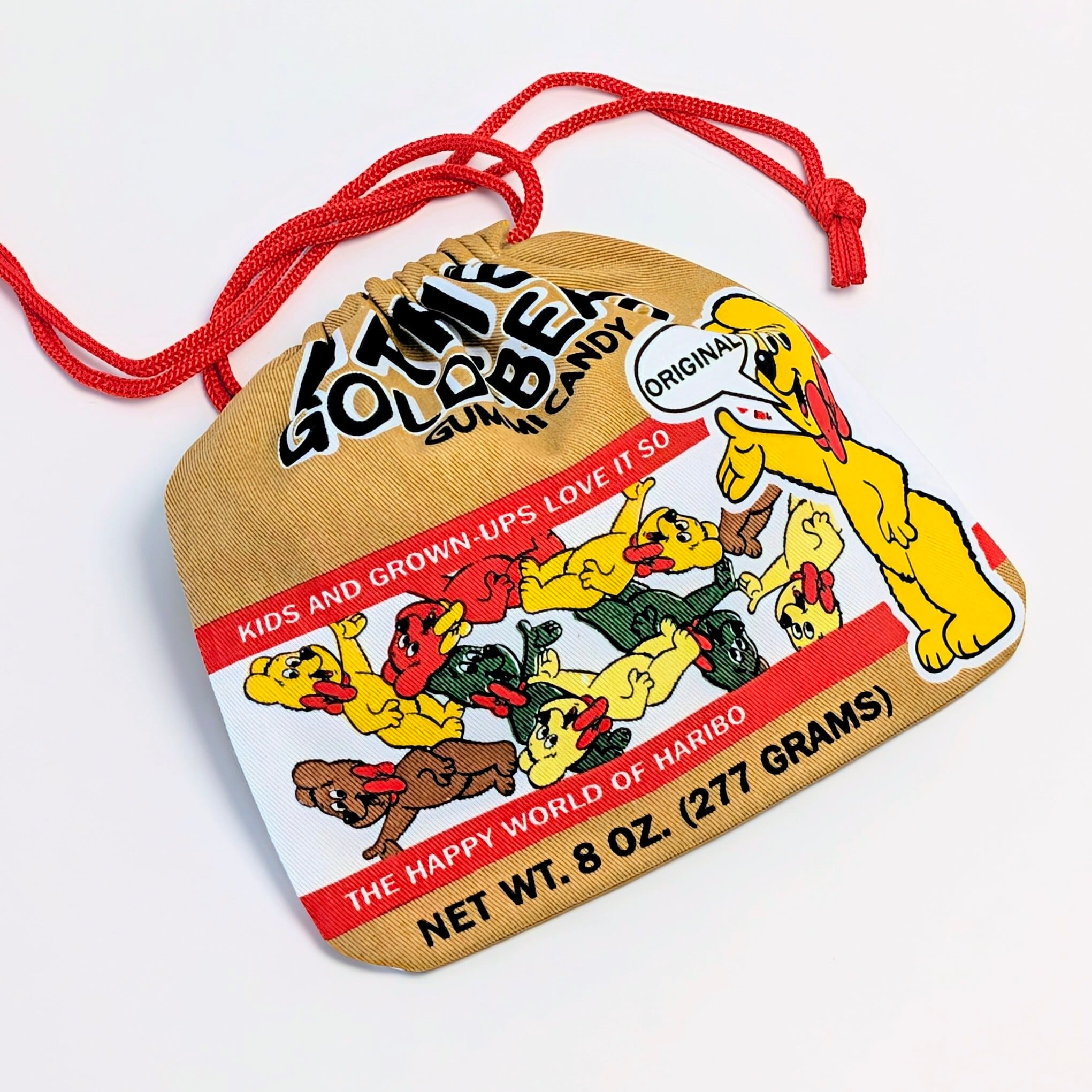 ✨️可愛すぎて何枚も欲しい♡✨️アメリカンキャラクターPURSE【 HARIBO（ハリボー）】巾着袋 〚アメリカン雑貨 アメトイ〛