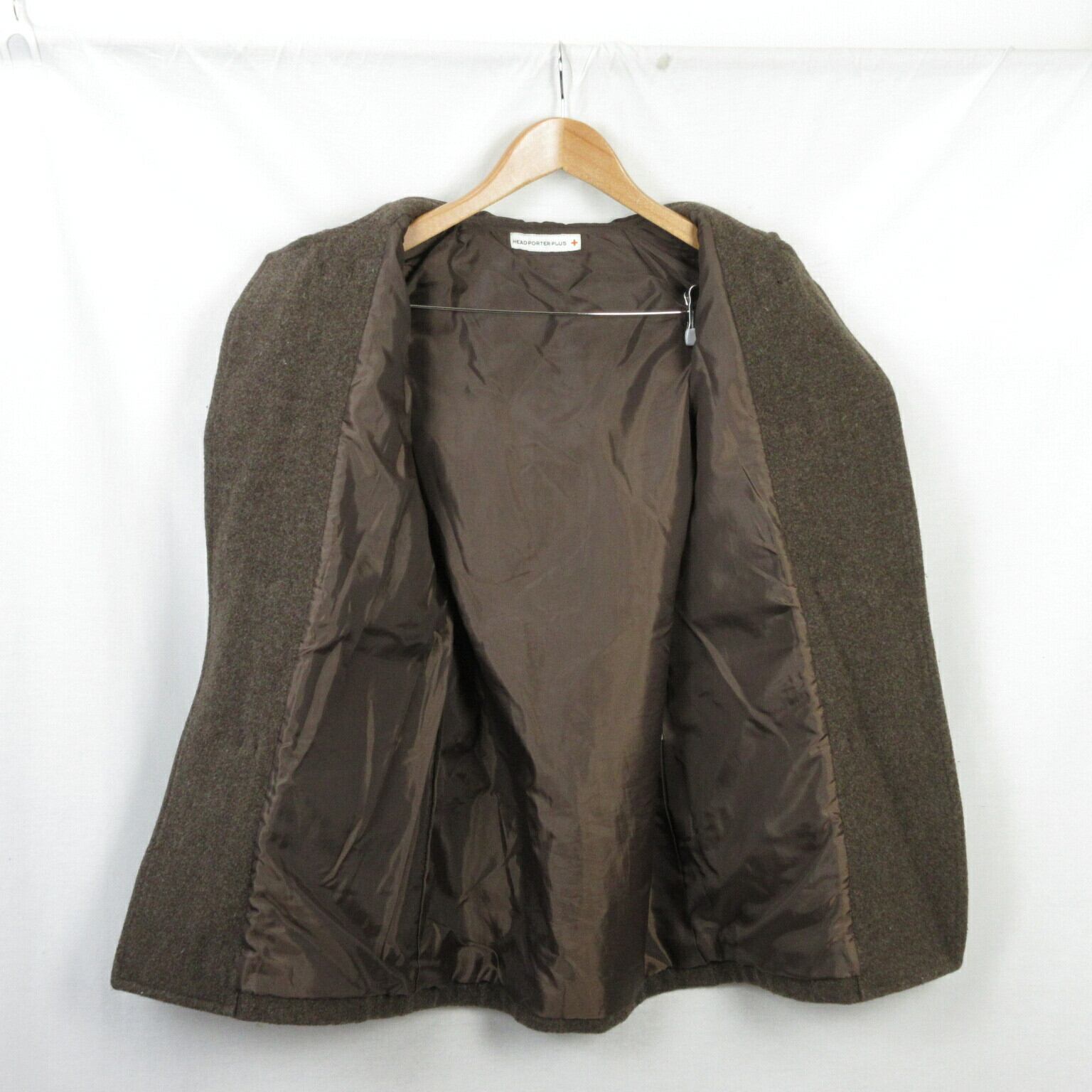 HEAD PORTER PLUS 切替ダウン ダッフルコート sizeS/ヘッドポーター 