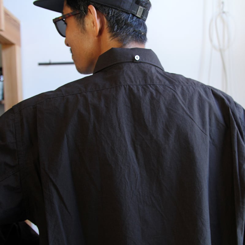 ENDS and MEANS/エンズアンドミーンズ Aldous Shirts (Dark Chocolate