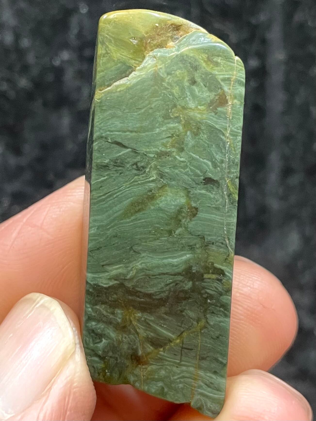 5) 「神居古潭」研磨原石F