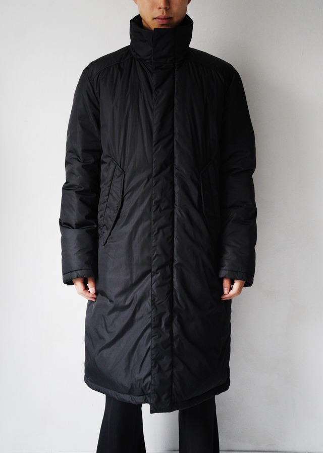 00's PRADA SPORT nylon fooded zip up long jacket