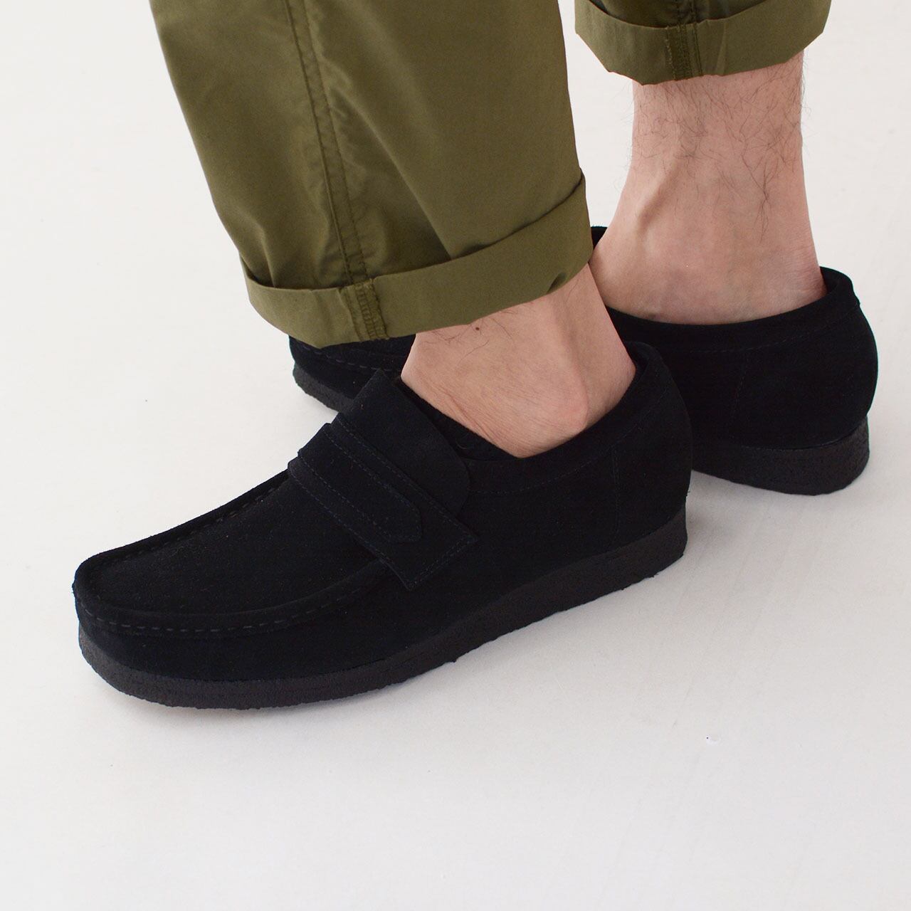 27cm】Clalrks Wallabee Hair On black Clarks Wallabee Hair On 