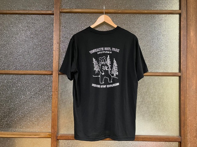 THE NORTH FACE WHITE LABEL MERINO WOOL GRAPHIC TEE (BEAR/REAL BLACK)