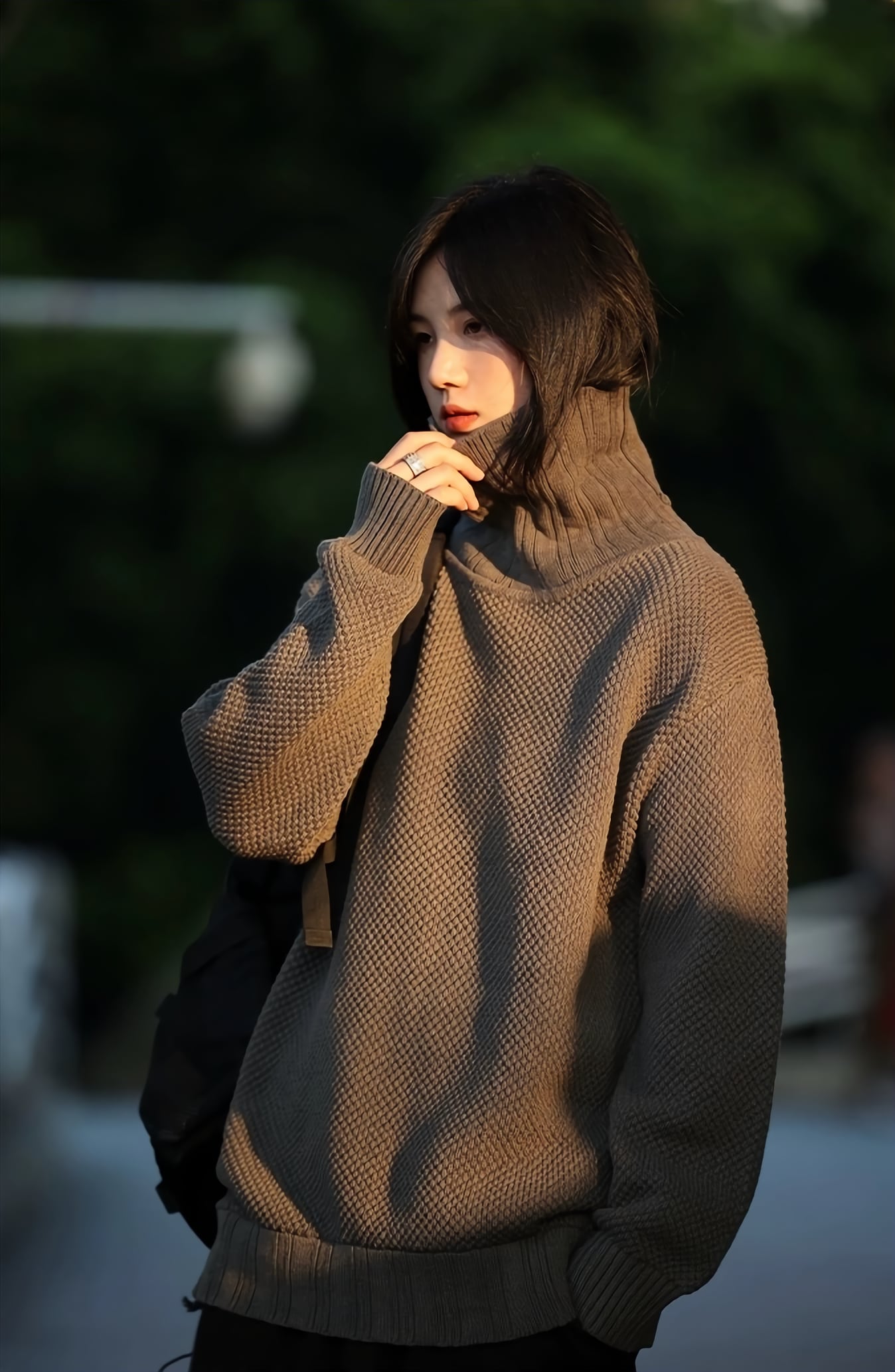 オーバーサイズタートルネックセーター / Oversized Turtleneck オーバーサイズタートルネックセーター / Oversized Turtleneck