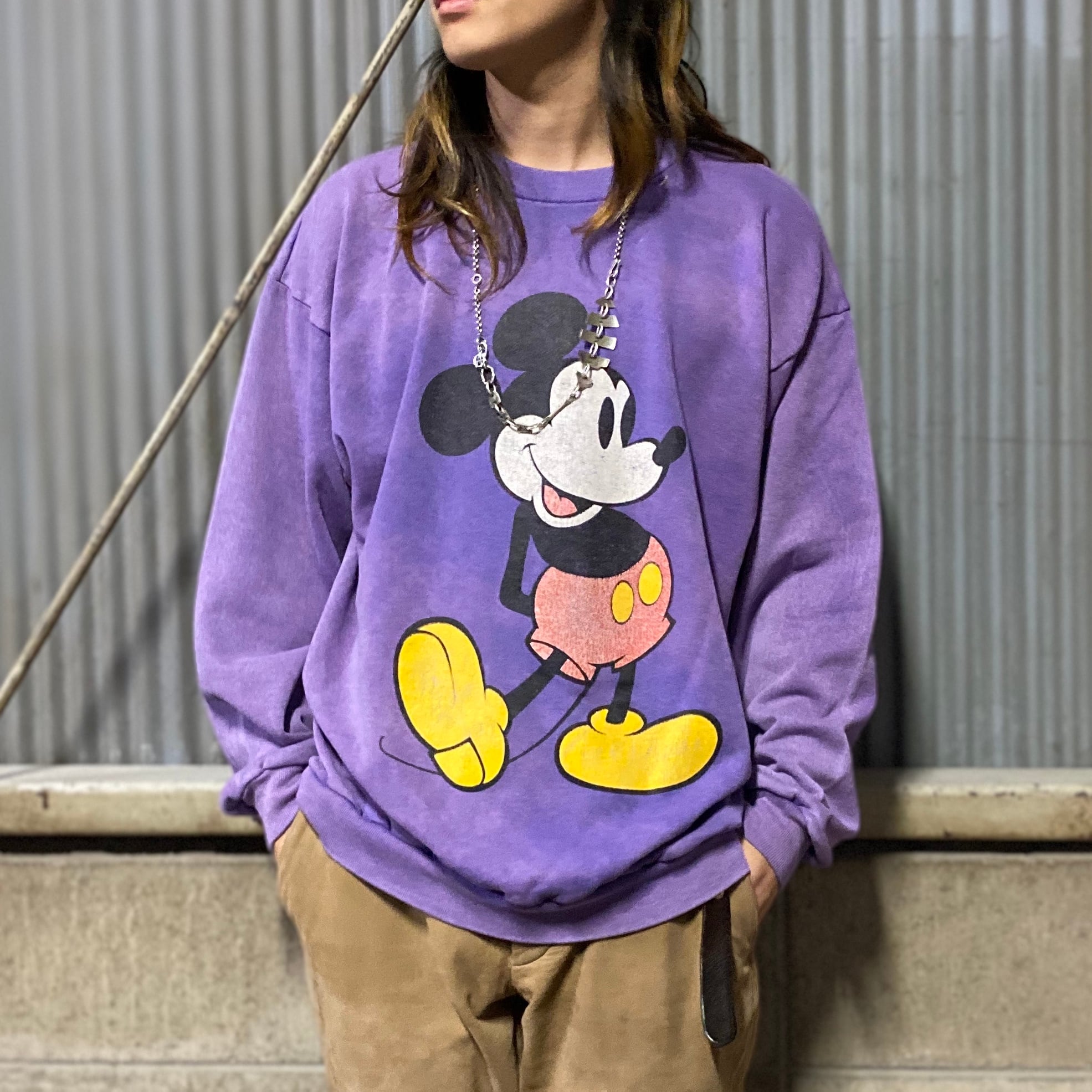 made in U.S.A. 】 Disney ミッキースウェット トレーナー-