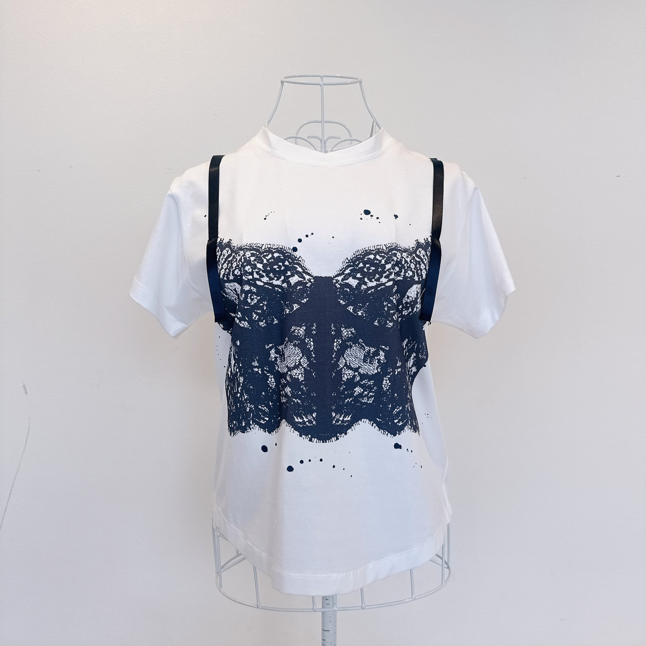 ★店頭受注販売限定★Mia AsterismレースビスチェプリントTシャツ【1624666】