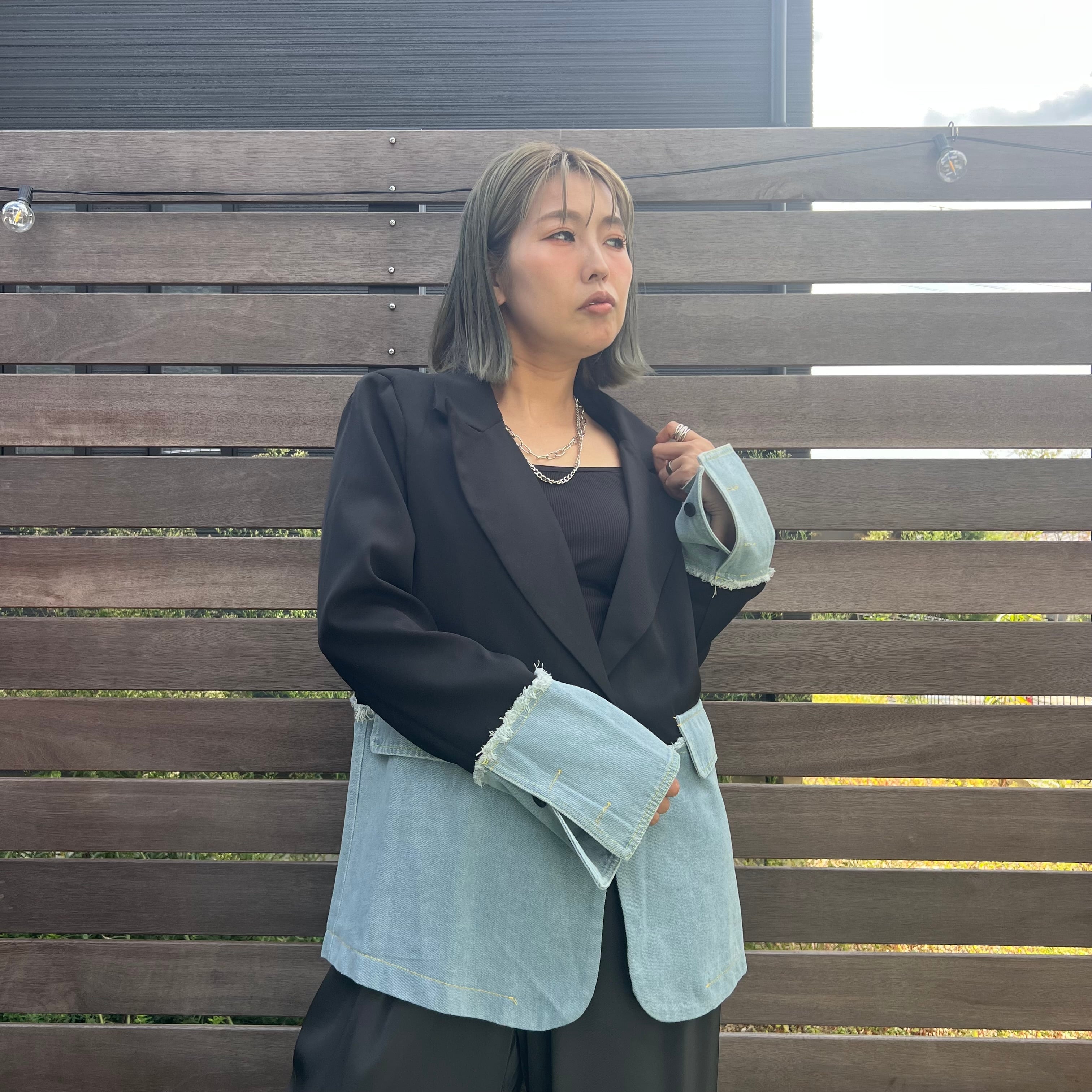 デニムドッキングジャケット②