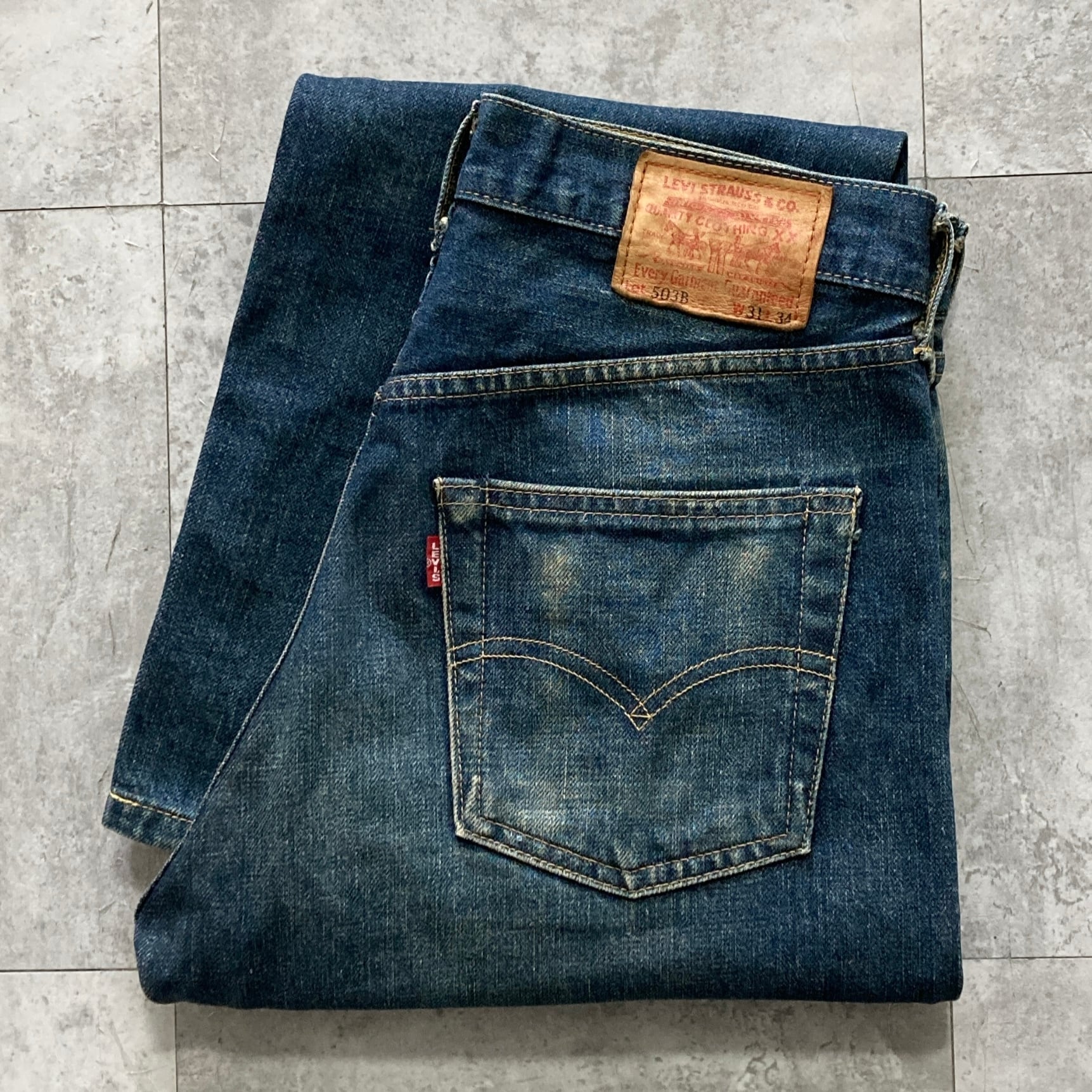 メンズ 【W34 L34】90's Levis 535カナダ製 90年代製 ジーンズ