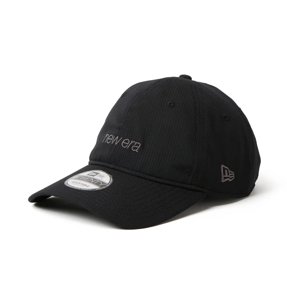NEW ERA(ニューエラ)Women's 9TWENTY Dot Air Wordmark Logo -ブラック レディースキャップ