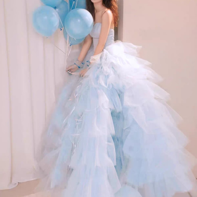 Princess frill dress　261024