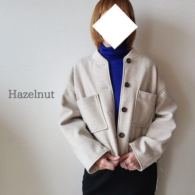 【Hazelnut】リバーシブルブルゾン(23613)