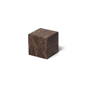 MARBLE DISPLAY CUBE - Emperador dark × Small