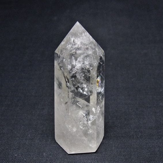 水晶 六角柱 虹入り ポイント 置物 一点物 142-10961 | 天然石