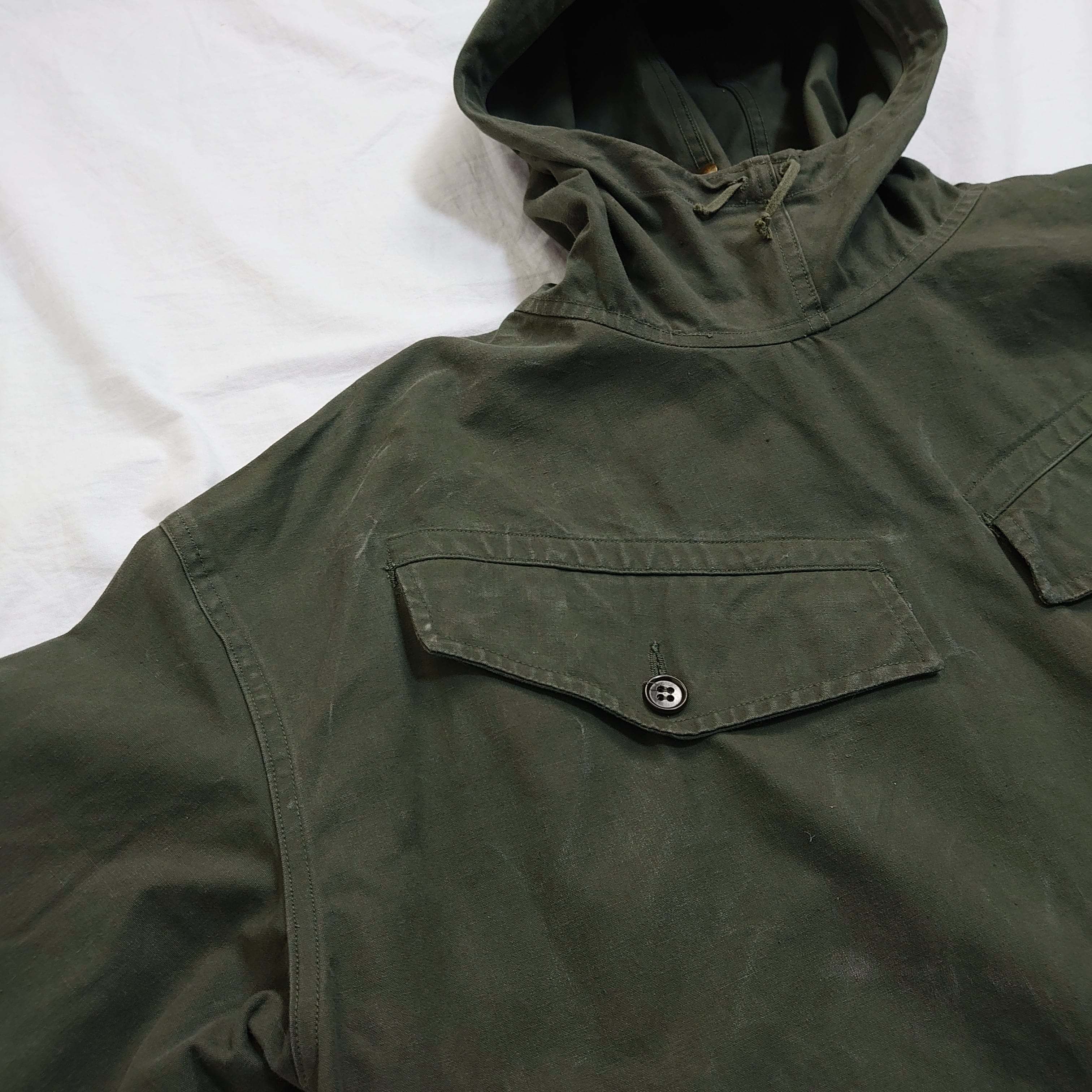 雰囲気抜群】フランス軍 アルパインスモック 50~60s ユーロ 雰囲気抜群】フランス軍 アルパインスモック 50~60s ユーロ