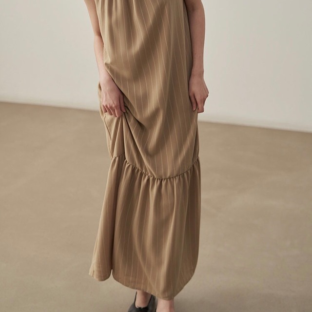 sleeveless fishtail dress　10283