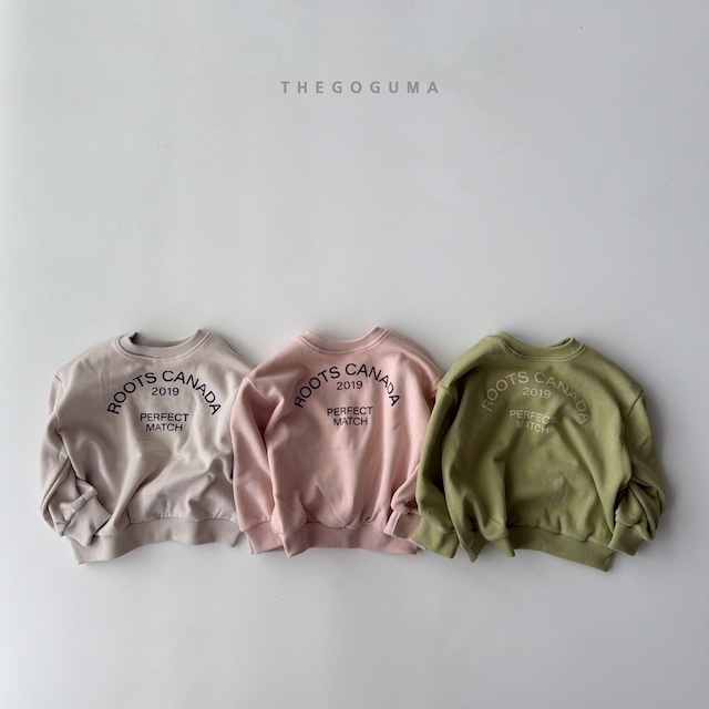 【取寄】the goguma｜2019 mtm｜2019スウェット｜XS-JL｜kids&jr｜26 autumn