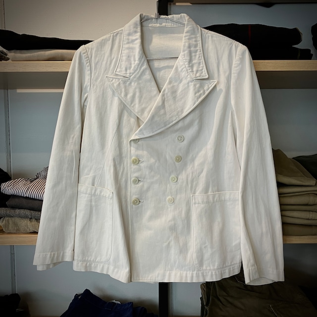 FRENCH VINTAGE COTTON DOUBLE JACKET