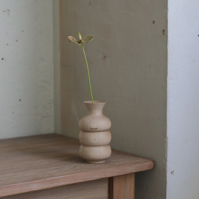 Bosaoji Flower vase 一輪挿し カシ