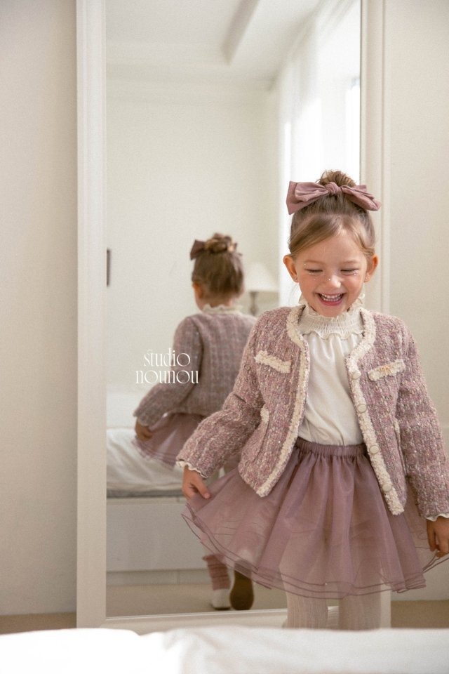 【予約商品】2025 冬新作 STUDIO NOUNOU スタジオヌヌ シャネルジャケット